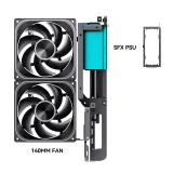 Case PC JONSBO D33 Black – Mini Tower M-ATX| VGA 435m| AIO 360mm